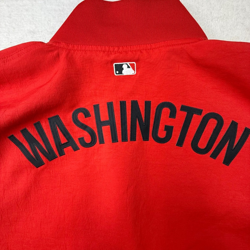 Nike Washington Nationals MLB Authentic Collection team issue Jacket Mens Large - Picture 11 of 13